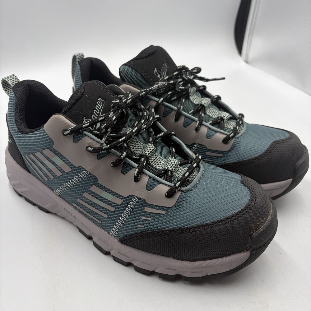 Danner Run Time 3" EH NMT Safty Toe Work Shoe 12373 Teal Black Womens US 8.5 - Picture 4 of 13